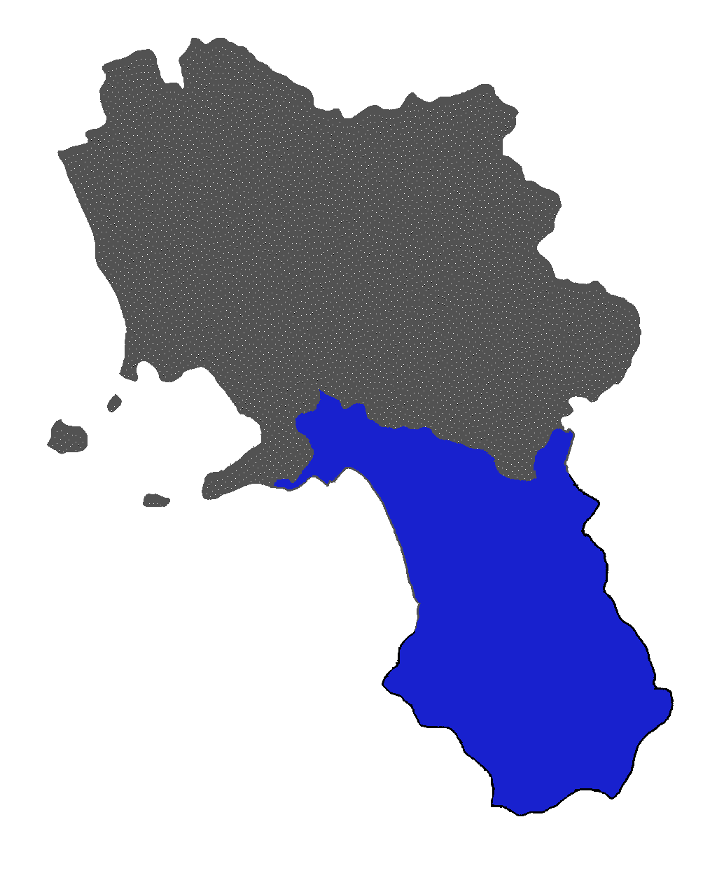 Cartina di Salerno