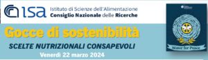 Evento: Gocce di Sostenibilità - Venerdì 22 marzo 2024