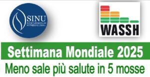 SETTIMANA MONDIALE PER LA RIDUZIONE DEL CONSUMO DI SALE